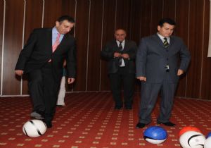 Mahkumlara sportif destek